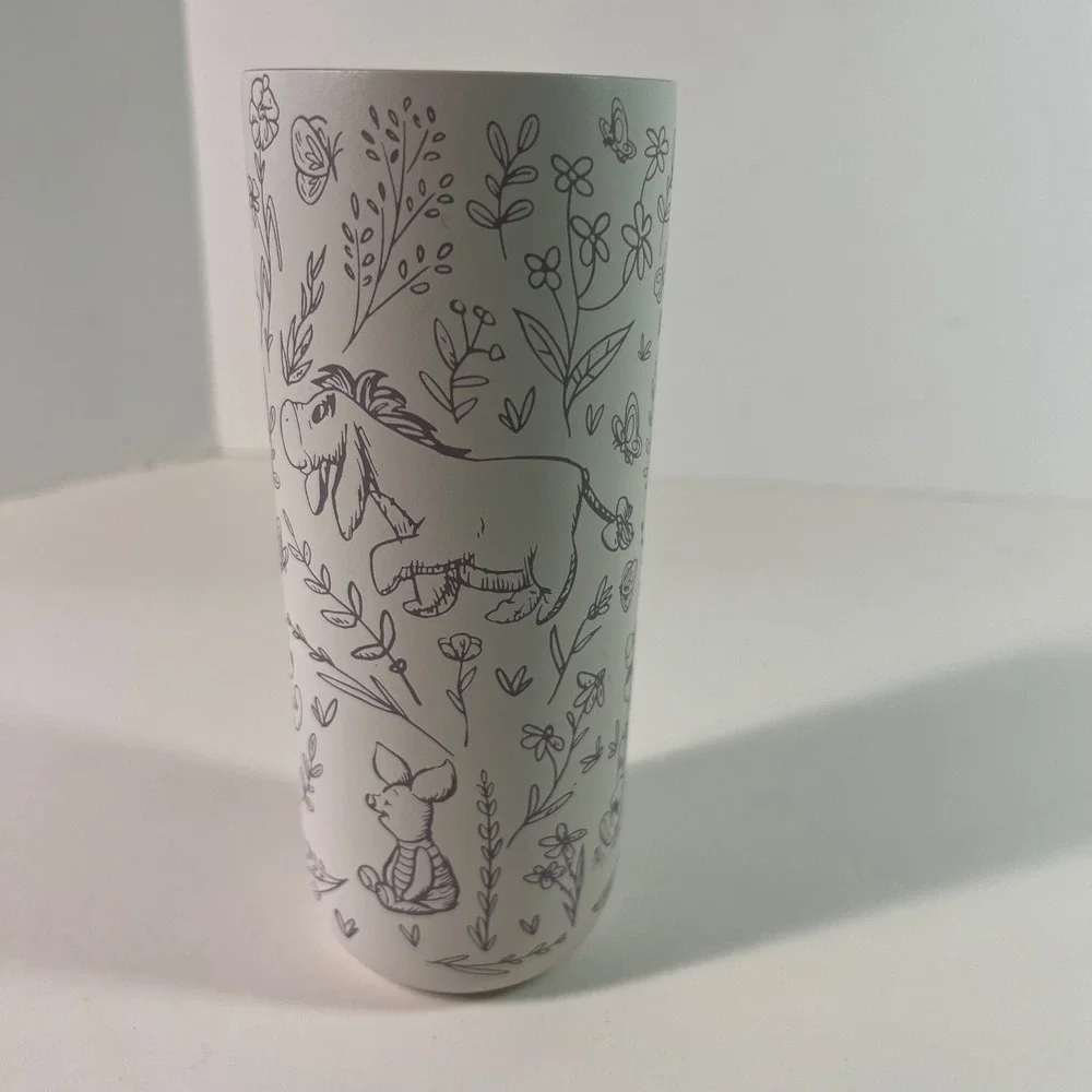 DisneyLand 2026 Starbucks Winnie The‎ Pooh Tumbler No cover /straw New